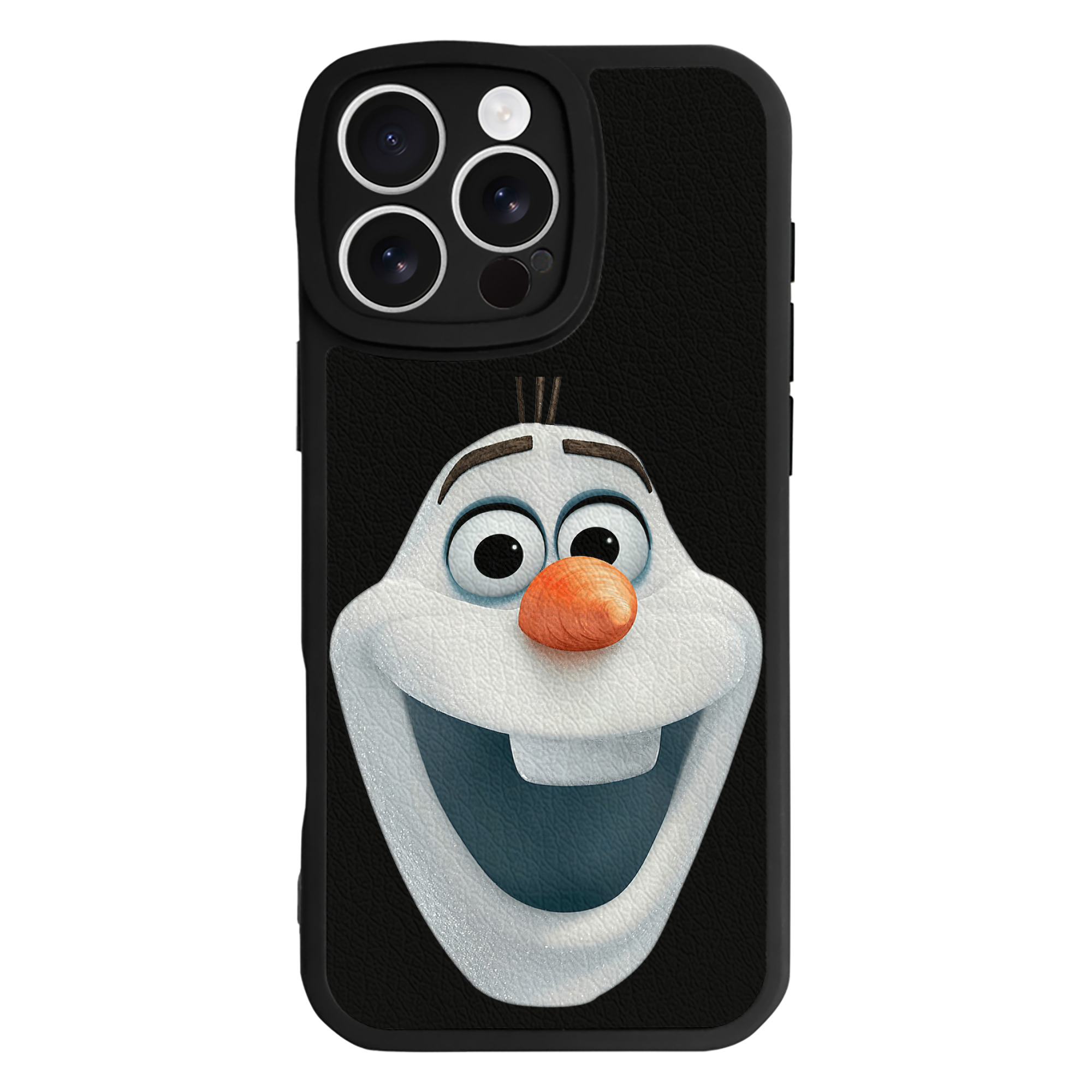 （画像用） アナと雪の女王 アンナ エルサ Frozen Anna Elsa 【iPhone 16シリーズ対応】シリコンスマホケース（レザー調） 材質：シリコン